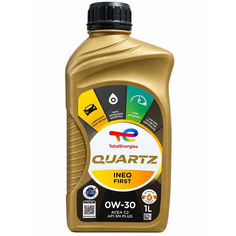 Aceite Total Quartz 0W30 1L Aceite Total Quartz Ineo 0W30 1L - Imagen 1