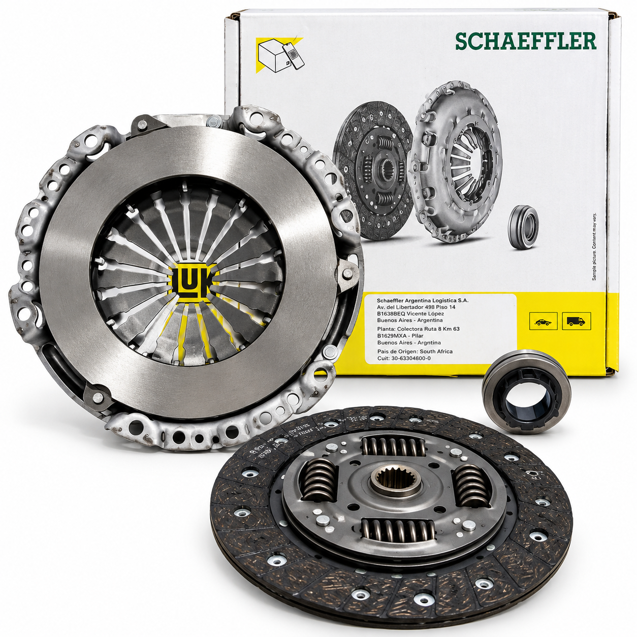 2050R7 LUK / 620 3086 00 Kit Embrague Luk TU5JP4/TU3JP/TU4 - Imagen 1